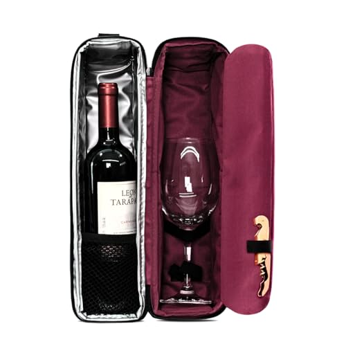 Bag Porta Vinho Versalhes Duo para 2 Garrafas de Vinho