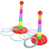 BESTonZON 2ensembles Jeux De Lancer pour Garçon Fille Lancer De Cercles Amusants Jouets E...