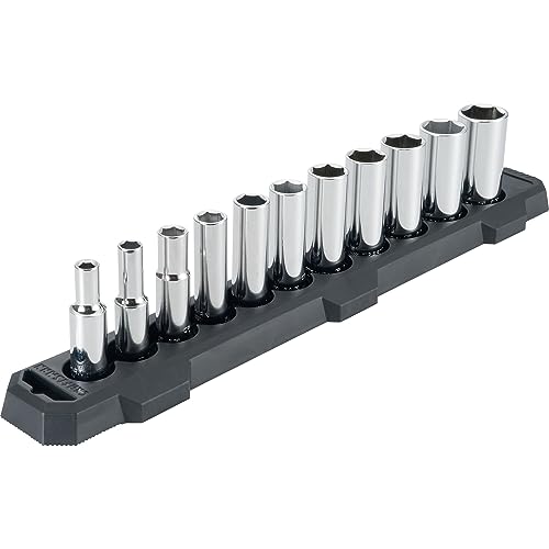 Image of CRAFTSMAN Socket Set, SAE, 3 /8 inch Drive, 6 Pt., 11Piece (CMMT12044) (Pack of 6)