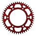 Supersprox Red Aluminum Sprocket, 48T, Chain Size 520, Ral-210-48-Red