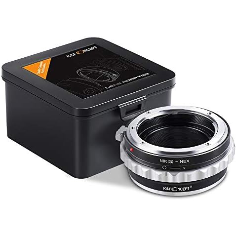 Adaptador de Objetivo Nikon-NEX K&F Concept Cover