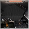 All Weather Floor Mats for Ford Maverick Hybrid 2022-2025 2026 (Only for Hybrid), TPE Rubber Floor Liners Anti-Slip Full Set Automotive Mats for Maverick 2025 Accessories
