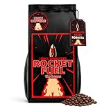 Rocket Fuel Coffee Beans 1kg, Speciality Grade 100% Robusta, High Caffeine, Dark Roast, Intense Powerful Flavour