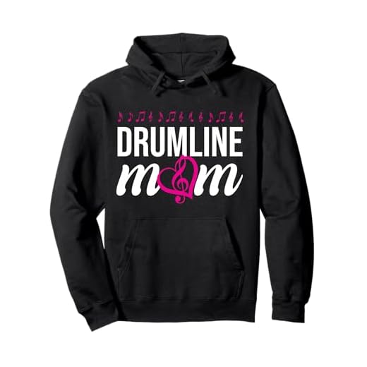 Marching Band Drum Corps Drumline Mom Pullover Hoodie