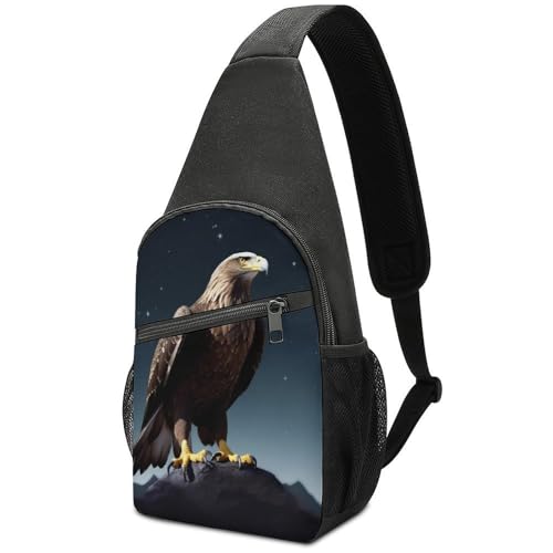 Morrales tipo sling bag para día casual y senderismo miniatura 1