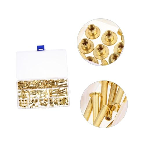 Tornillos de encuadernación resistentes para manualidades de cuero y álbumes 7
