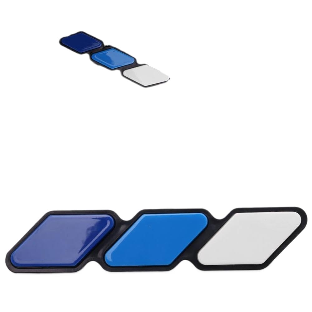 Insignia de Rejilla Delantera Compatible con Tacoma Sequoia 4Runner Emblema Tricolor con Montaje