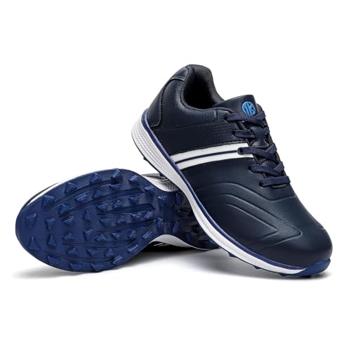 Image of Men's Golf Shoes Professional Spikeless Golfers Training Sneakers
