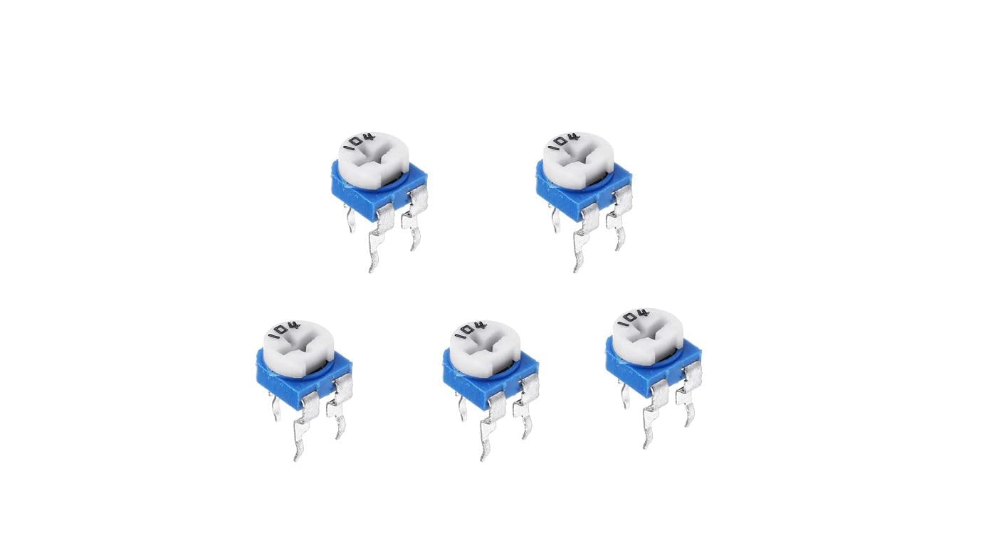 DEPOKE 100k ohm, Vertical PCB Cermet Preset Variable Resistor Trimmer Potentiometer, pack of 5 (B0CJSYYQD3) Amazon Price History, Amazon Price Tracker