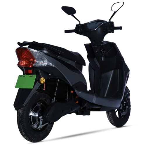 Image of AMO Electric Scooter Single Light Lead Acid Low Speed -25kmph Range - 60-70 Km Non RTO in Grey with Portable Charger Ex-Showroom (Grey)