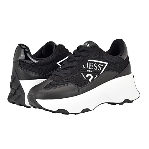 Guess Damen Calebb Sneaker, Schwarz, 39 EU