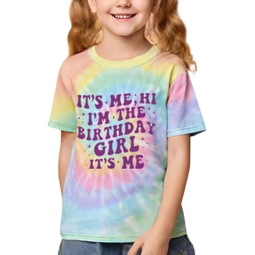 Outofgas Birthday Girl Shirt Its Me Hi Im The Birthday Girl Bday Party Shirts Cute Happy My Day Tshirt for Girls