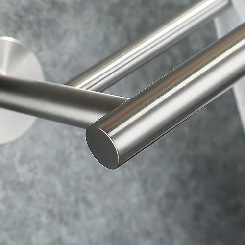 عمود منشفة الحمام الفردي الذي يثبت على الحائط من الستانلس ستيل SUS304 من كيس، ,A2000 عمود منشفة الحمام مزدوج-COMIN18JU057776 2724593867212