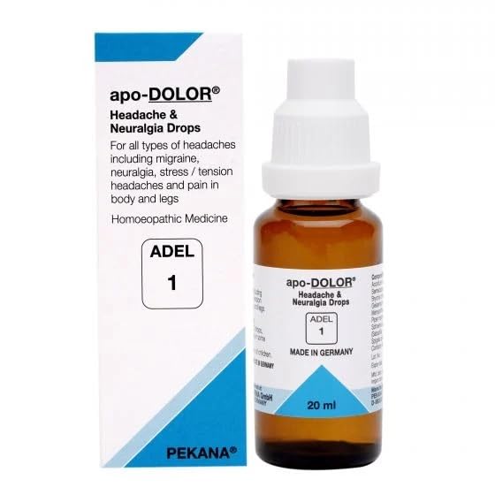 ADEL - 1 Headache & Neuralgia Drops (Pack of 1) (B0CLJ59NFJ) Amazon Price History, Amazon Price Tracker
