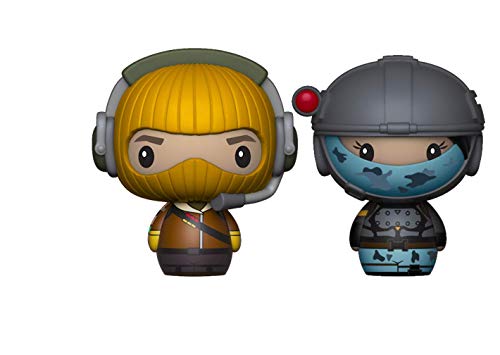 Funko Pint Sized Heroes 2-Pack: Fortnite: Raptor & Elite Agent - Collectable Vinyl Figure For Display - Gift Idea - Official Merchandise - Toys For Kids & Adults - Movies Fans