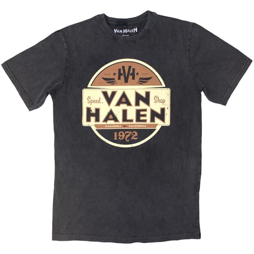 Van Halen Speed Shop Limited Edition 999 Only Premium Wash T Shirt Size S