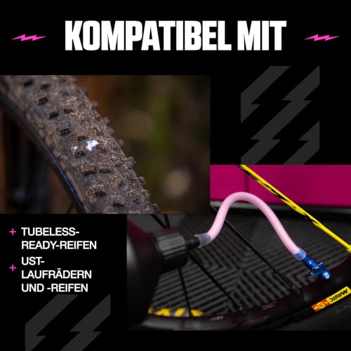 Muc-Off 822 Reifenpanne, Ärger 1L, Pink, 1 Liter – Ansicht 4