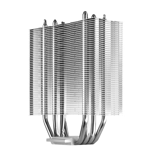 Image of SilverStone Technology Argon V120 CPU Cooler with Four 6mm Heat Pipes for AMD AM4 / AM5 and Intel LGA 1700 /1851, SST-ARV120B