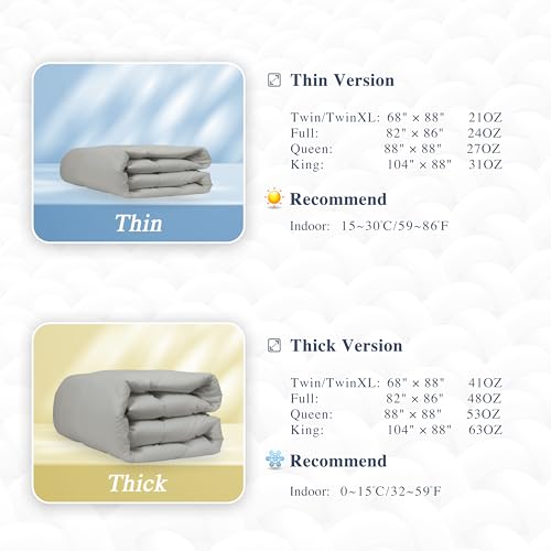 sunflower Comforter Duvet Insert Queen Size Silver Gray Down Alternative Filling Cotton Shell All Season Hypoallergenic Warm Breathable Noiseless Machine Washable with Corner Taps