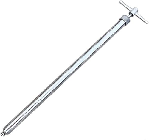 Muestreadores de Líquidos de Acero Inoxidable 304, Muestreador de Líquidos Extraíble Muestreador Ladrón de Bidones Diseñado for Extraer Muestras de Tanques y Vagones de Ferrocarril(1.2m(3.9ft))