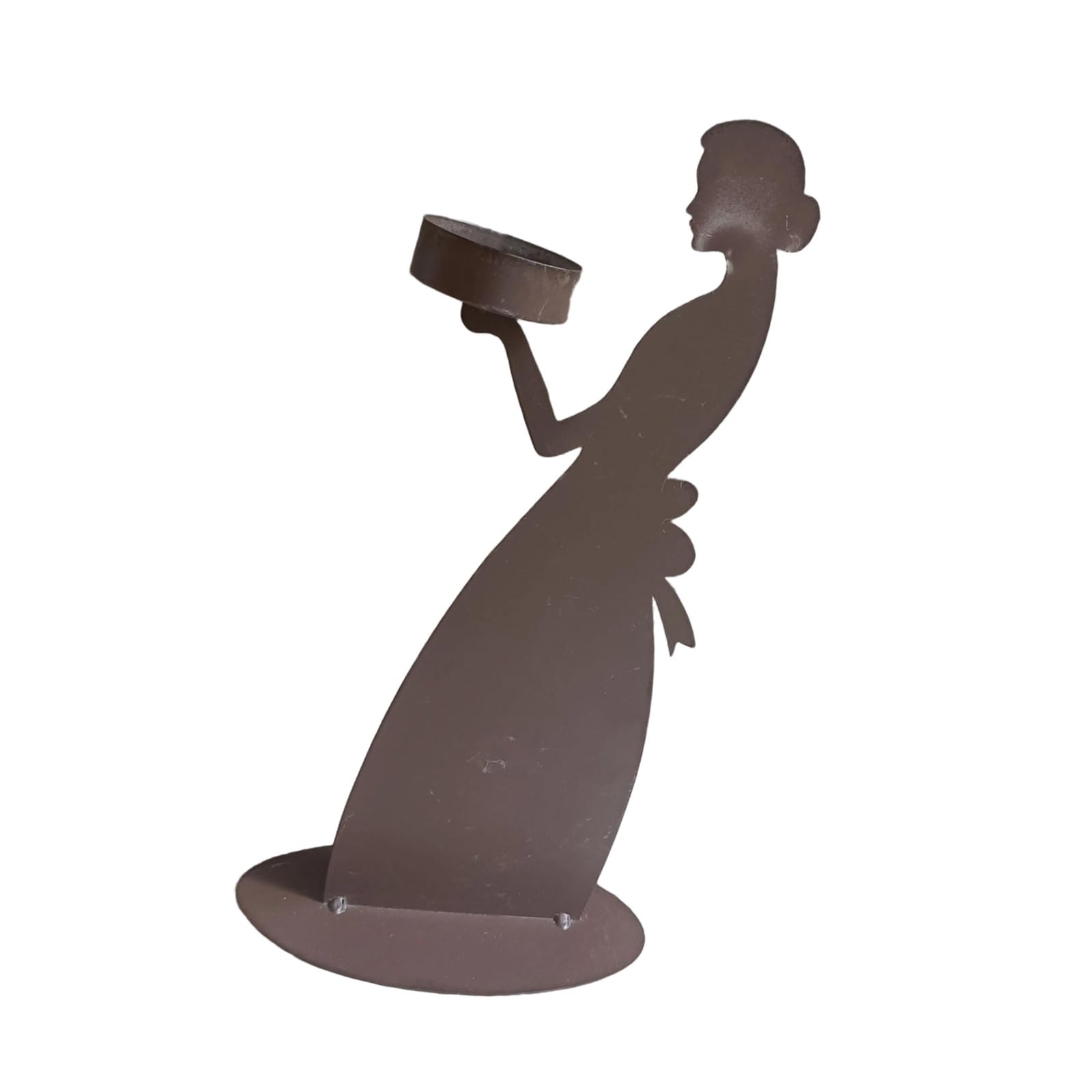 ZEPFJHE Iron Taper Holder Decorative Stand, Maids Candlestick Holder for Garden, Dining Table, Party Decorations Decorative Stand