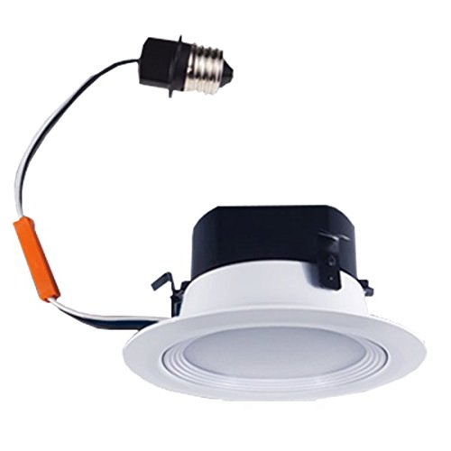 Infinity Green lighting IG-JXLTE04-5K 4"Round 9W LED Dimmable Recessed Downlights Retrofit 5000K White