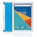 YELLYOUTH Android Tablet 10 inch with Sim Card Slots 2.5D Curved Glass Touch Screen 4GB RAM 64GB ROM Octa Core 3G Unlocked GSM Phone Tablet PC Compatible with WiFi Bluetooth GPS (Blue)