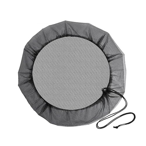 MZPOZB Mesh Cover For Rain Barrel 80cm 60m Mesh Cover Netting for Rain Barrel Water Collection Bucket Raindrop Anti-fall Leaves Filter Net Water Protection Tool Rain Barrel Mesh Cover(80cm)