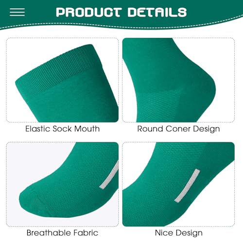 Image of Haysandy 3 Pairs Baseball Socks Bulk Softball Youth
