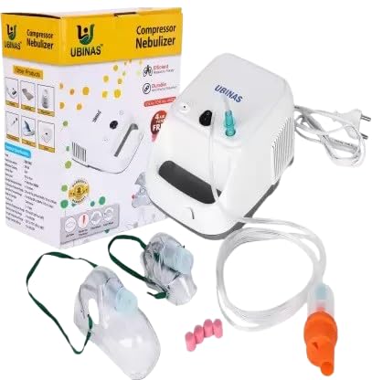 Ubinas -Advance-Piston Nebulizer for Adults & Children | White | 2-Year Warranty