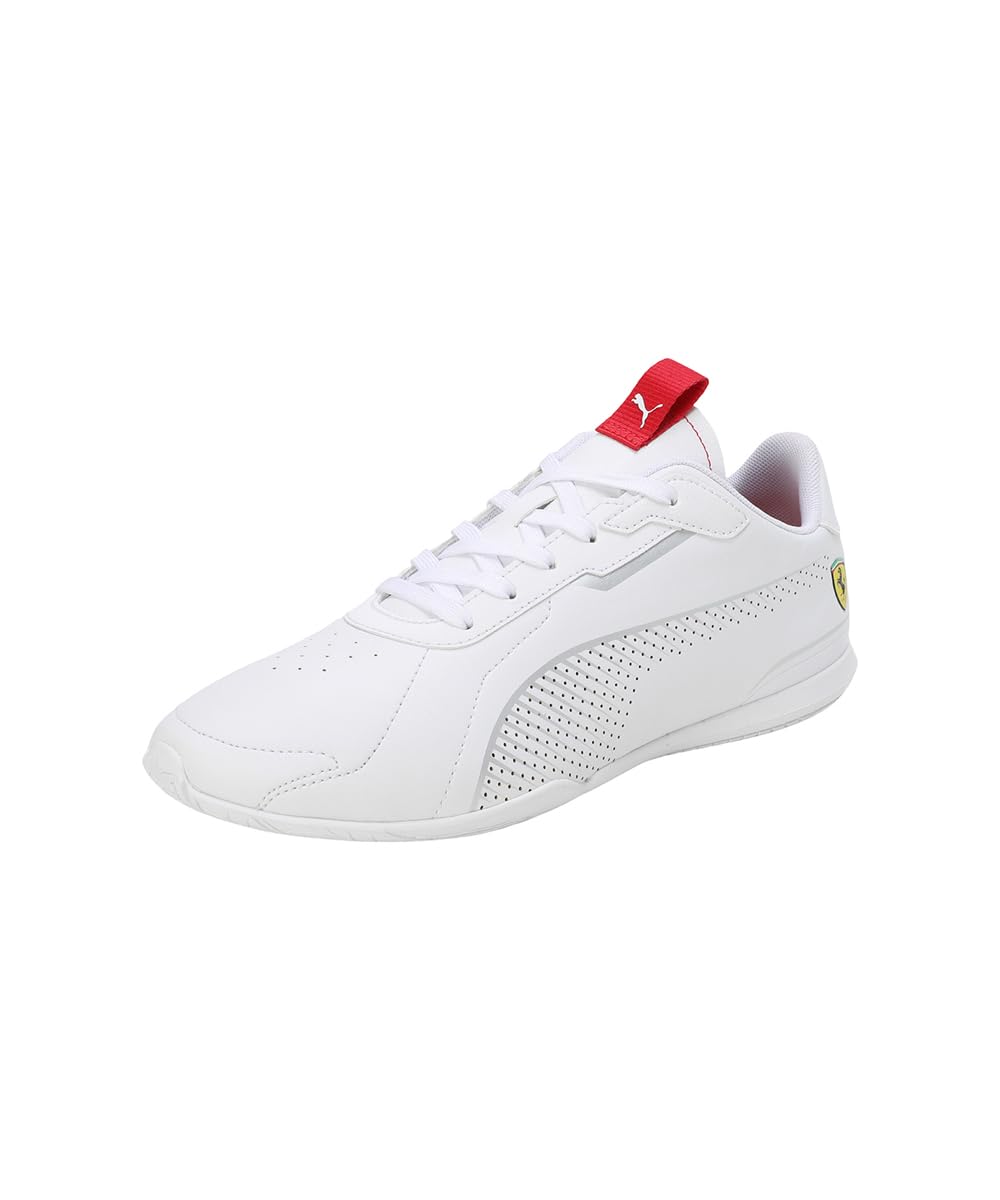 PUMA Zapatillas Scuderia Ferrari HP Neo Cat 3.0 46, White Silver Metallic
