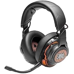 Auriculares Gamer Jbl Quantum 200 JBL Quantum ONE Auriculares para gamers con tecnología QuantumSPHERE 360 y sensor de movimiento de cabeza, diseño llamativo, compatible con PC, Playstation y Xbox (negro)