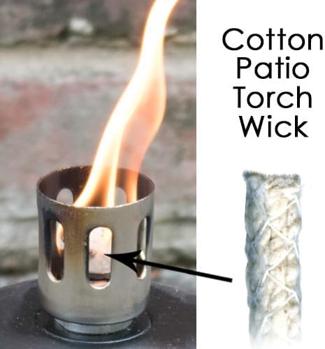 Miniatura 2 de Wick It Up con mecha de repuesto de algodón trenzado redondo de 12 pulgada y 3 pies para lámpara de aceite de queroseno, alcohol, mechas, lámpara de