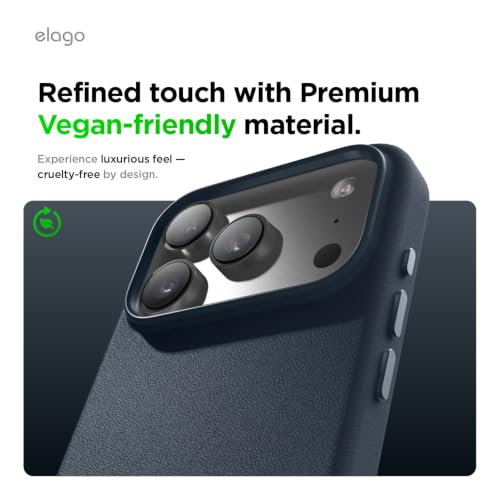 Image of elago Magnetic Leather Case for iPhone 17 Pro Max