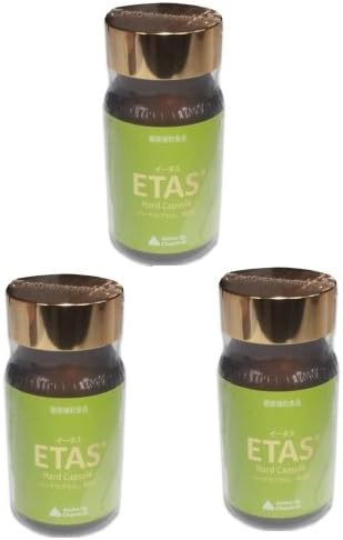 Amazon Etas イータス 60粒 3本セット 株式会社 アミノアップ化学 植物由来サプリメント