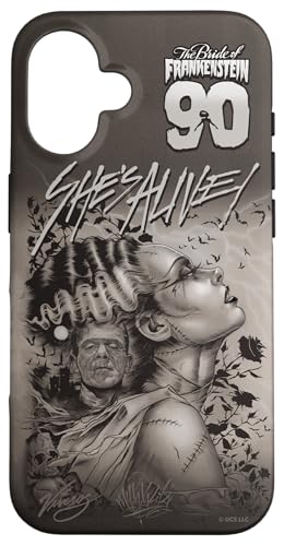 jo[TEX^[Y Bride Of Frankenstein 90th Exclusive X}zP[X iPhone 16 p