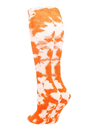 Image of Tie Dye Multisport Tube Socks Soccer Softball Volleyball for Girls Boys Women and Men Youth and Adult