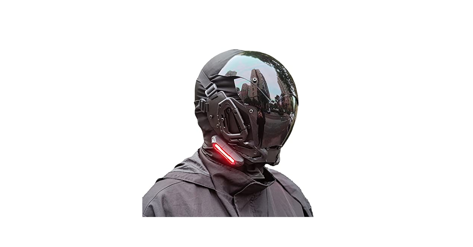 Amazon.com: KYEDAY Punk Gothic Cyber Mask for Men,Techwear