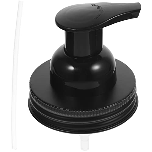HEALLILY Stainless Steel Lotion Dispenser Pump Head for Jar Soap Pump Accessory for Kitchen Bathroom Use Pump Head