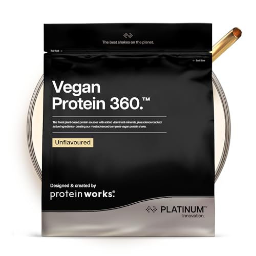 Protein Works | Vegan Protein 360 - Platinum Unflavoured 500g