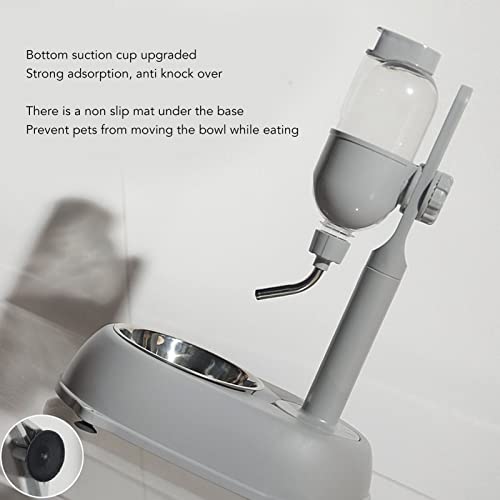 Topiky Pet Standing Water Dispenser Bowl, Pet Feeding Bowl, Cat Dog Standing Bowl 500ml Water Dispenser - Image 4