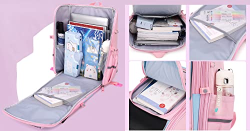 Mochila Rolante 6 Rodas Subir Escadas Bagagem Infantil Bolsas Escolares Meninos Meninas Bolsas Escol
