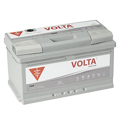 Bateria de Coche Silver 90Ah 820A - Borne +Dcha - Medidas Largo 315 x Ancho 175 x Alto 175 mm con 2...