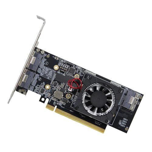 Carte PCIe 3.0x16 NVMe 32 Gbit/s pour réparation de stockage interne de PC