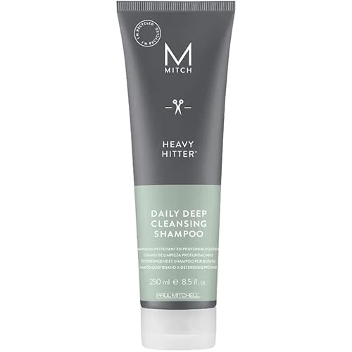 Paul Mitchell MITCH Heavy Hitter Daily Deep Cleansing Shampoo for Men, For All Hair Types