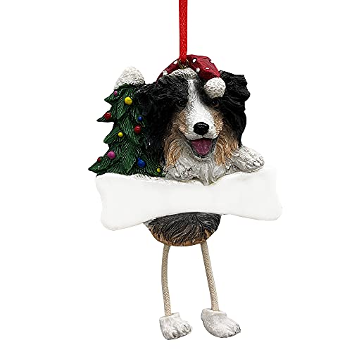 Australian Shepherd Ornament with Unique 