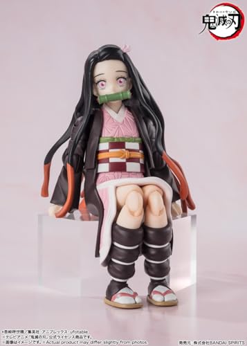 Image of TAMASHII NATIONS - Demon Slayer: Kimetsu no Yaiba - Nezuko Kamado, Bandai Spirits S.H.Figuarts Action Figure
