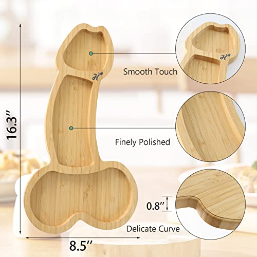 Charcuterie Boards, Bamboo Aperitif Board, 16.3''X 8.5" Personalized Cheese Board, Funny Kitchen Wine Meat Serving Platter, Best Gifts For Housewarming, Bachelorette Party, Anniversary Wedding Gift #TOP2