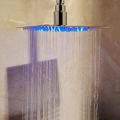 Ensemble de robinets de douche numériques anti-brûlure à finition chromée durable - 4