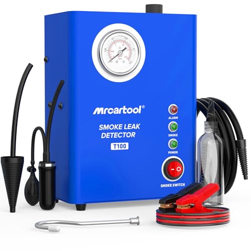 BELEY Detectores de Fugas de Humo Probadores de Humo Detectores de Fugas de Combustible automotrices Máquina de Humo EVAP Probadores de Fugas de tuberías para vehículos de 12V